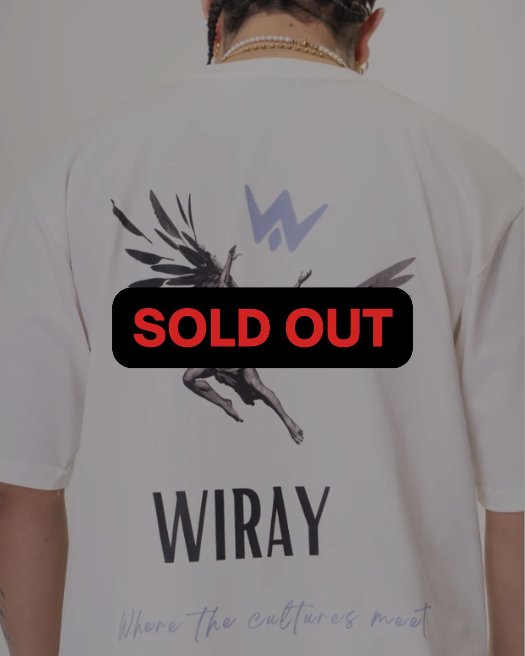 "Leap the W" Camieta Oversize