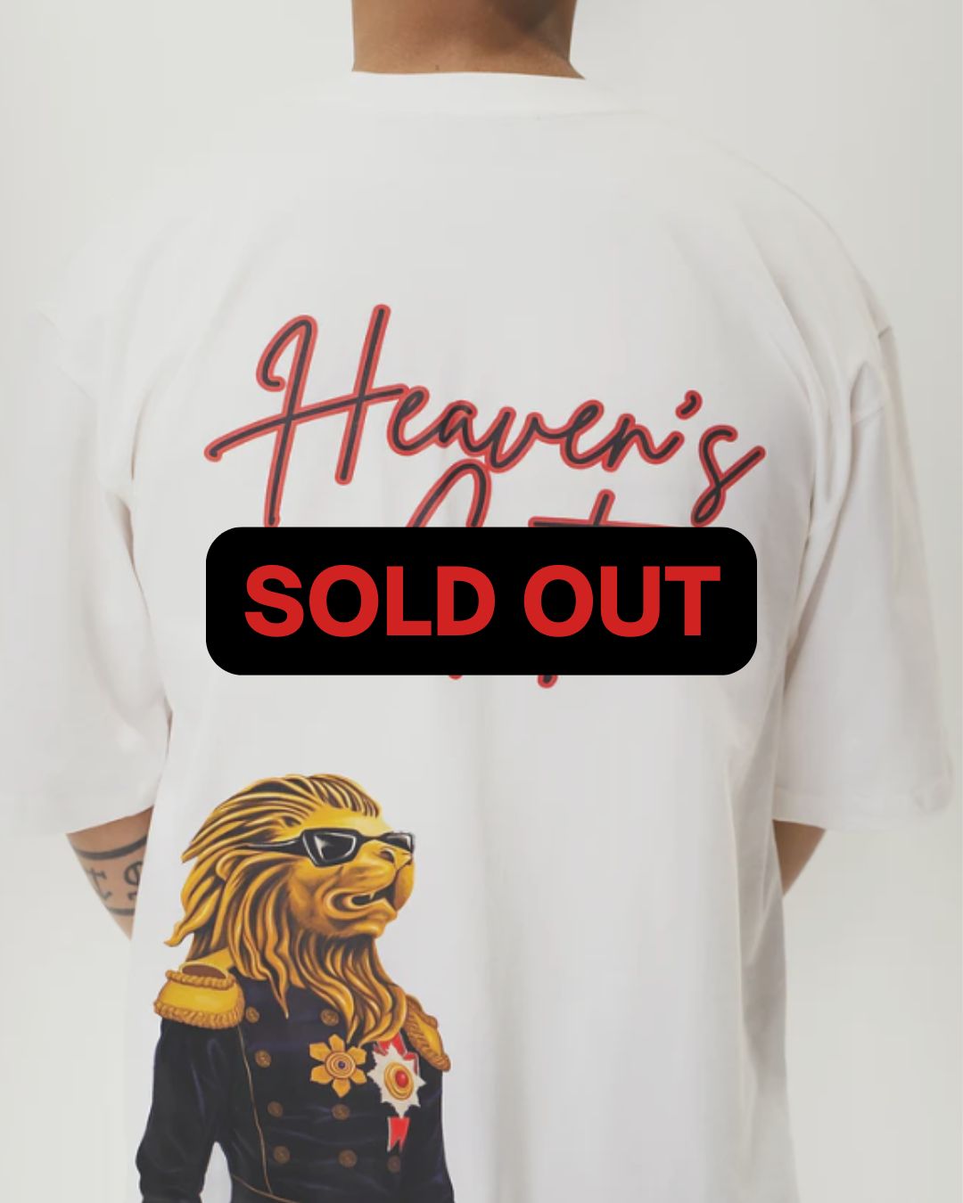 Heaven’s Gate Camiseta Oversize