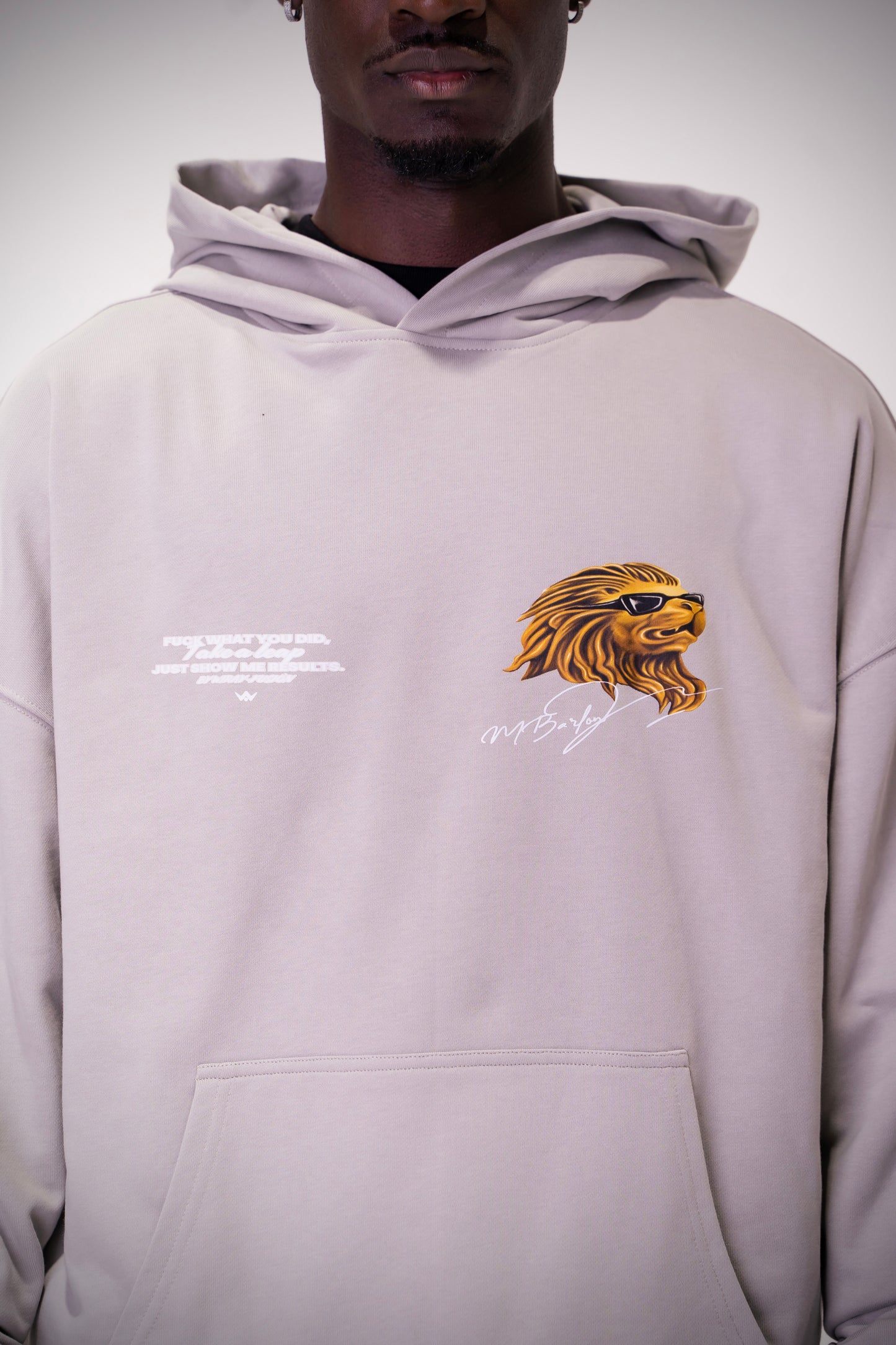 Burna Lion Sudadera Oversize