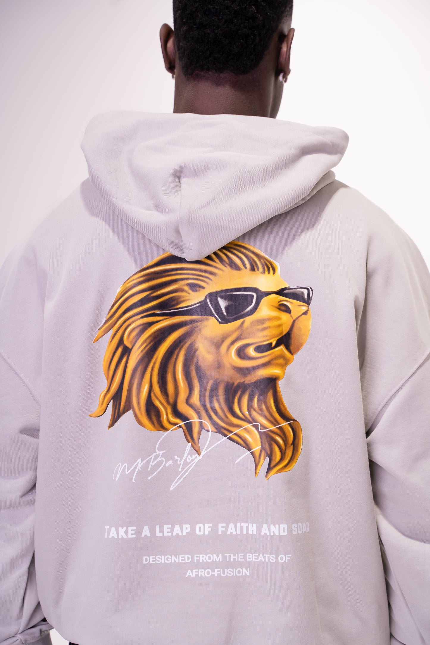 Burna Lion Sudadera Oversize