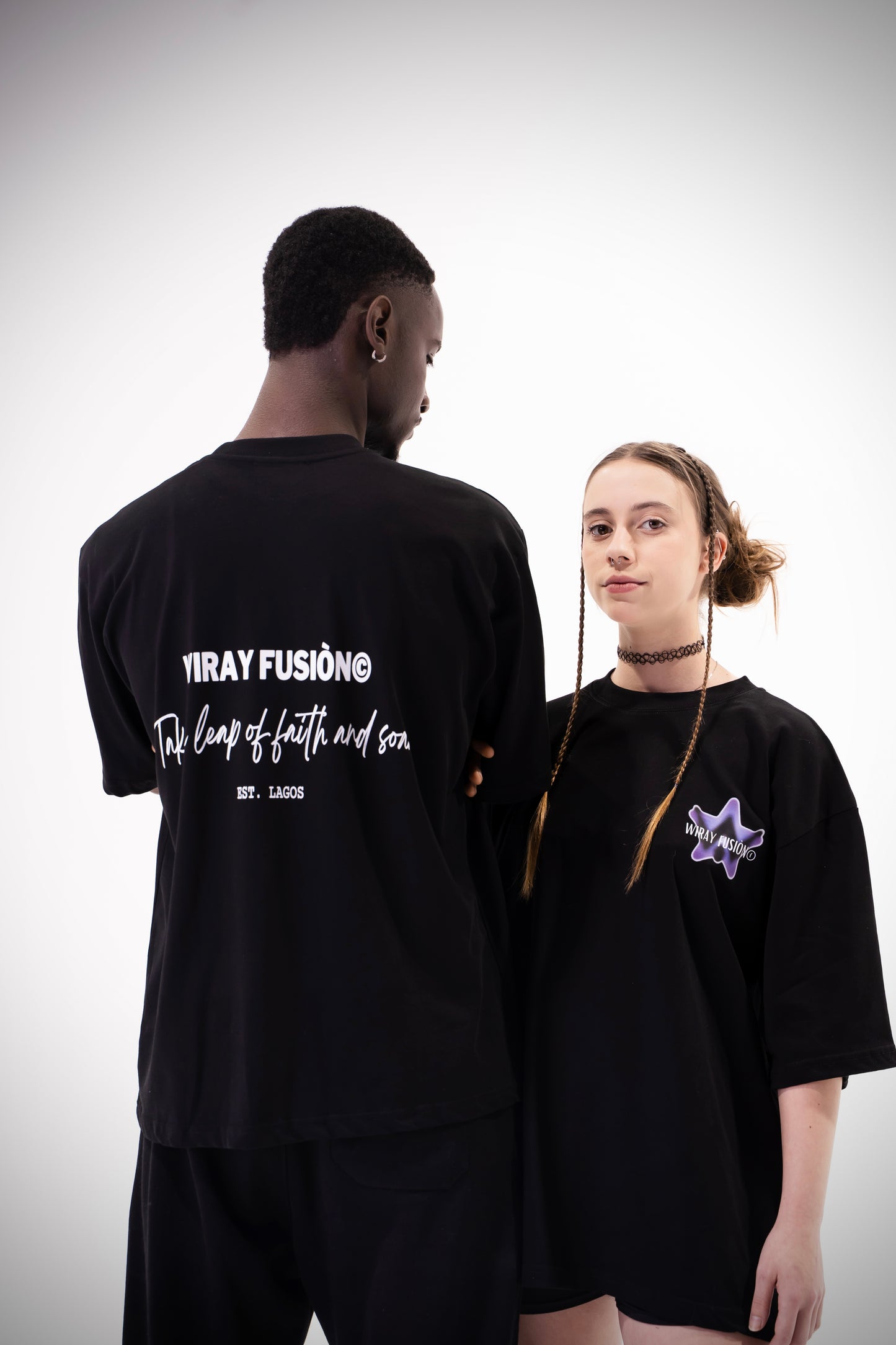 Star Club Camiseta Oversize