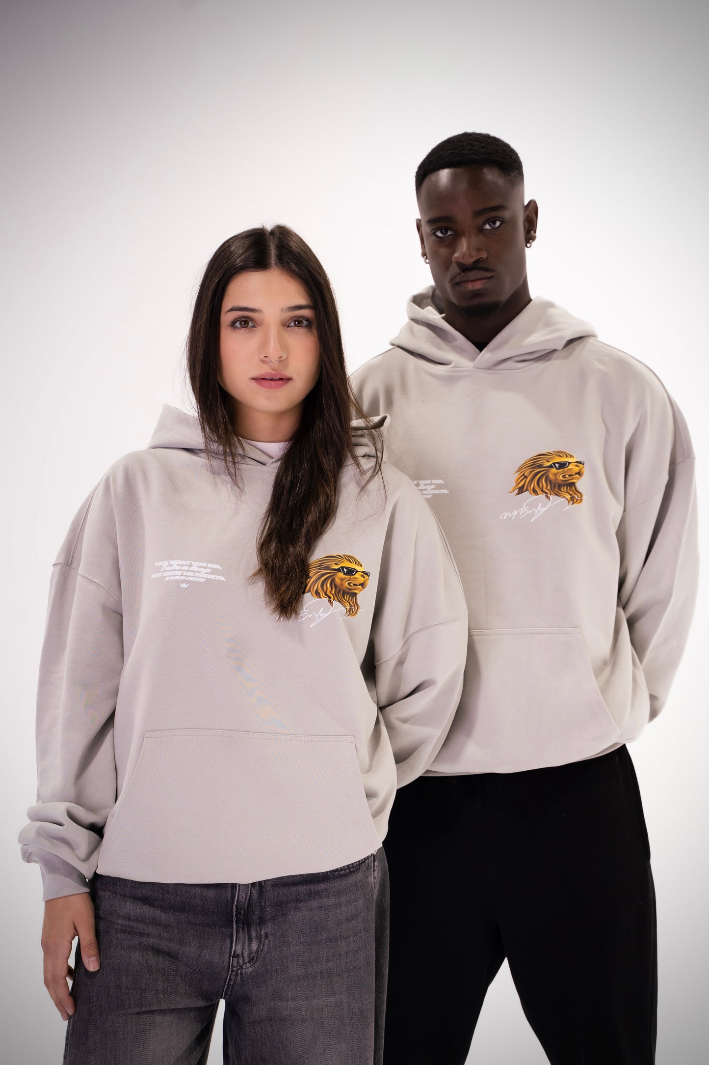 Burna Lion Sudadera Oversize