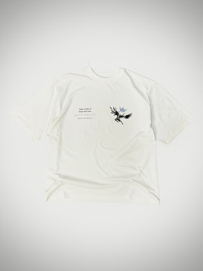 "Leap the W" Camieta Oversize